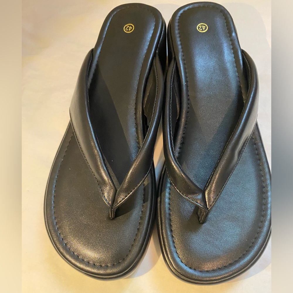 SHEIN Black Women's Sandals Size 42